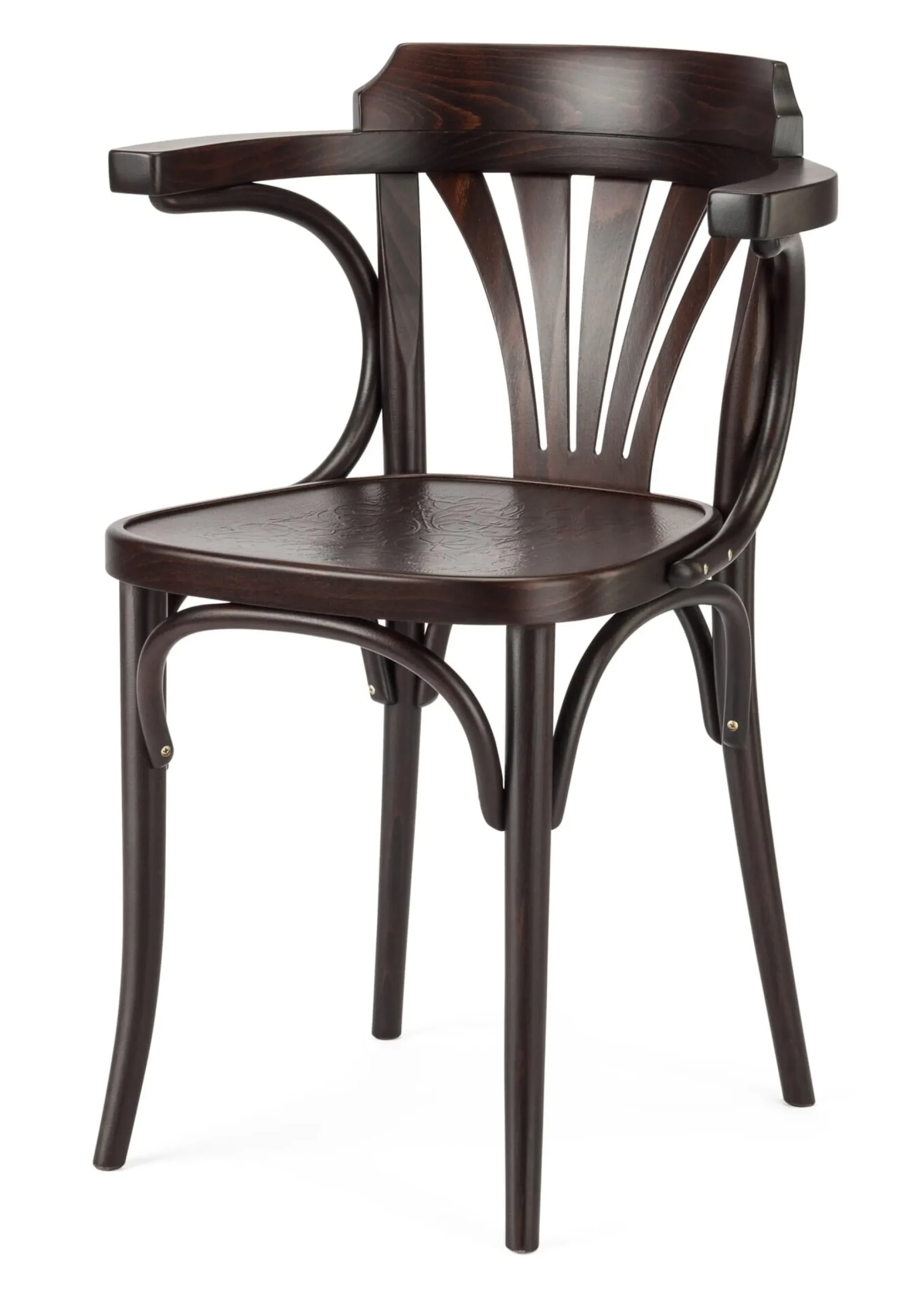 Sitzmöbel * TON Kaffeehaussessel No. 24 Braun