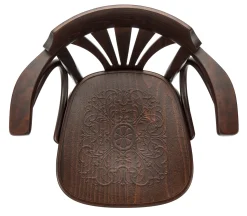 Sitzmöbel * TON Kaffeehaussessel No. 24 Braun