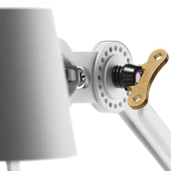 Stehleuchten * Tonone Bodenleuchte Stahl und Aluminium Weiß