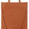 Einkaufstaschen & -Körbe * PB 0110 Tote Bag Leder, cognac