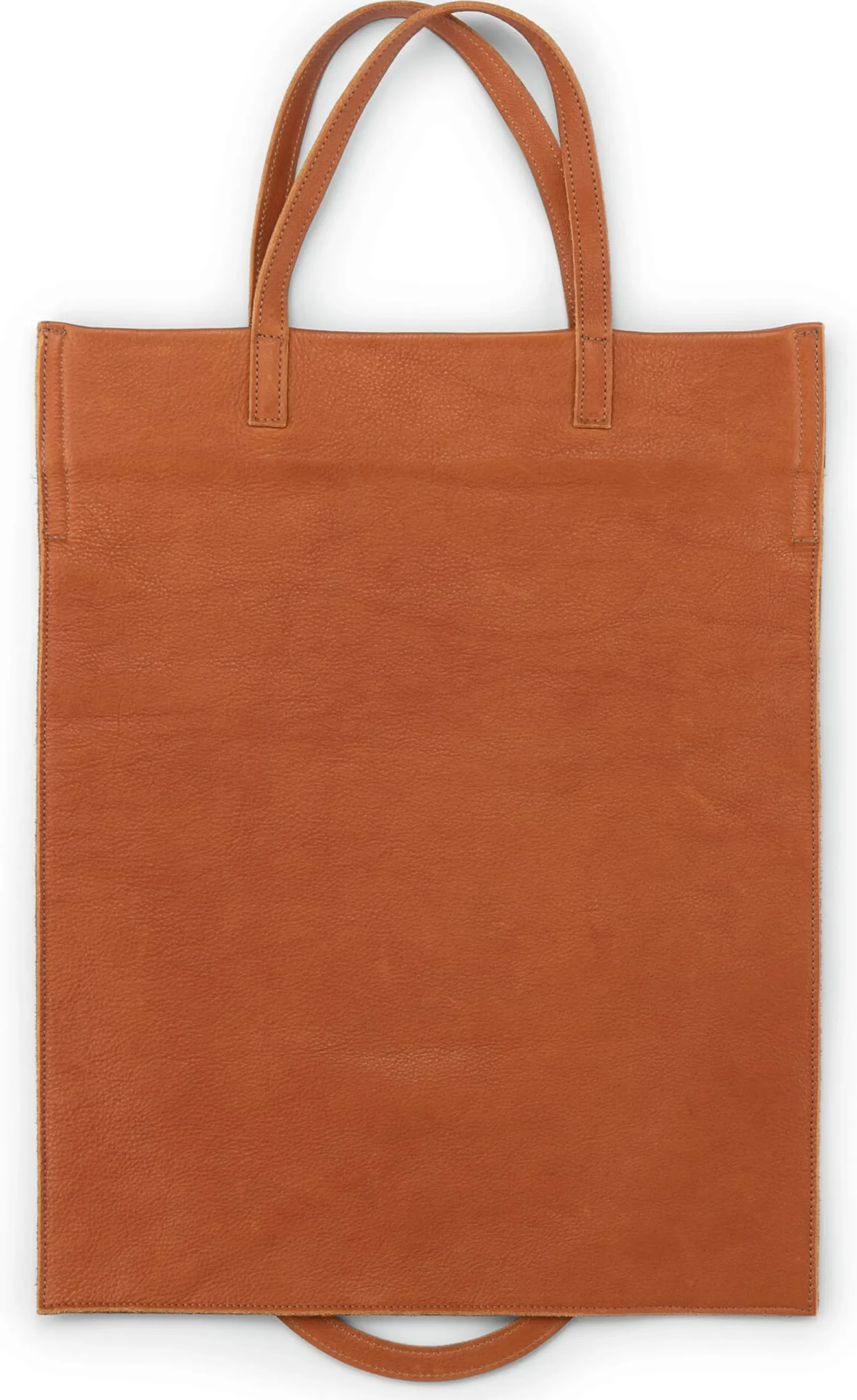 Einkaufstaschen & -Körbe * PB 0110 Tote Bag Leder, cognac
