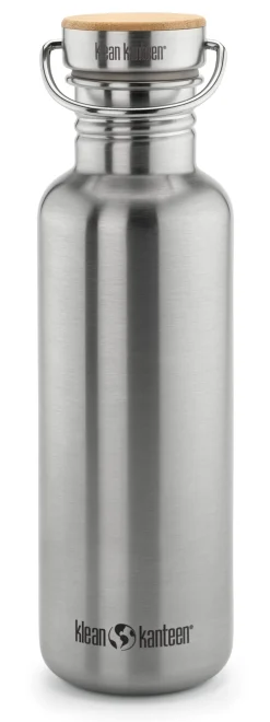 Outdoorausrüstung|Trinkflaschen * Klean Kanteen Trinkflasche Edelstahl matt