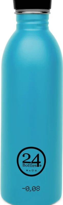 Outdoorausrüstung|Trinkflaschen * 24Bottles Trinkflasche Urban, klein Blau