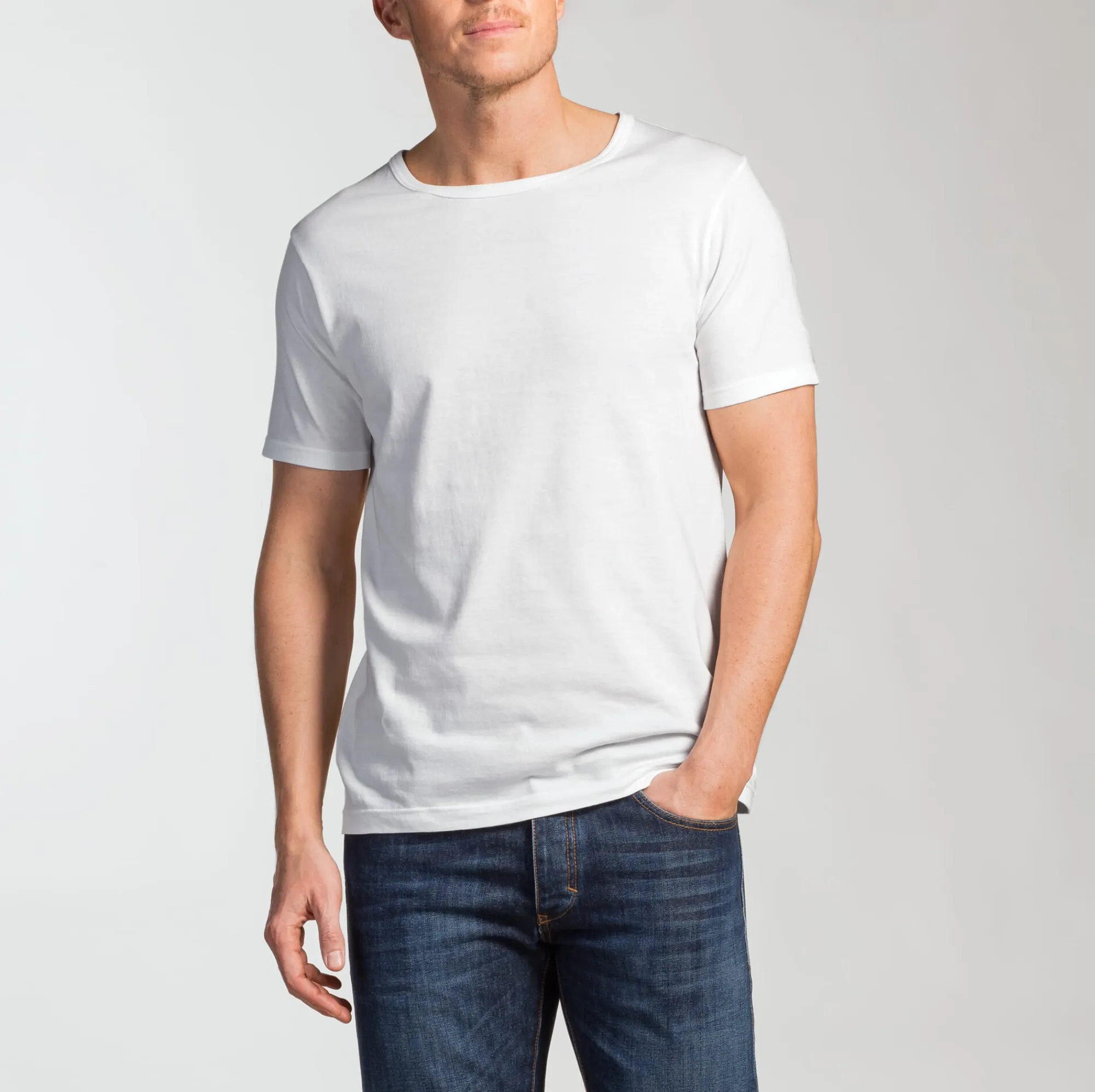Shirts * Merz b. Schwanen T-Shirt 190 Weiß
