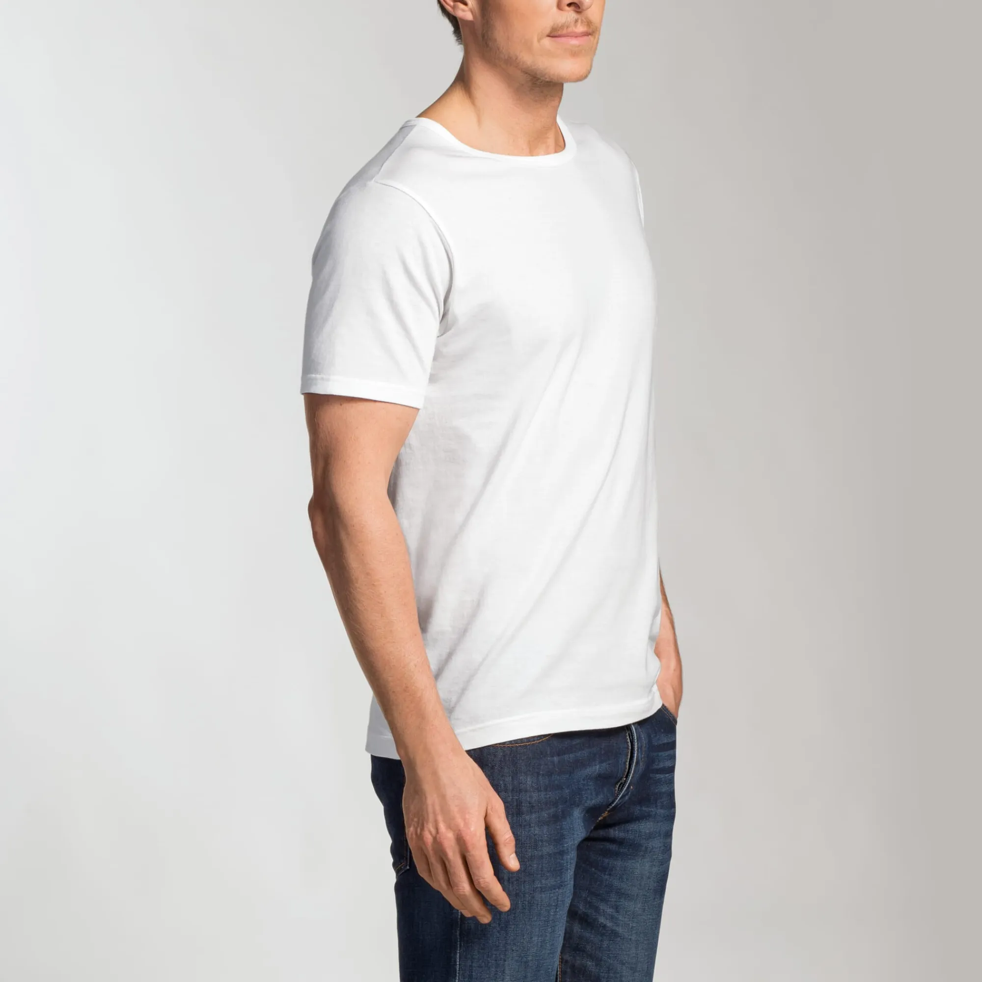 Shirts * Merz b. Schwanen T-Shirt 190 Weiß