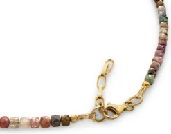 Schmuck * Maria Rzewuska Designerschmuck Turmalin-Collier, Rosé-Grün