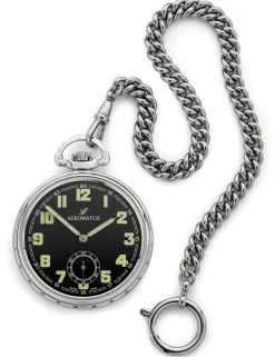 Weitere Accessoires * Gottlieb & Wagner Uhrkette Messing palladiert
