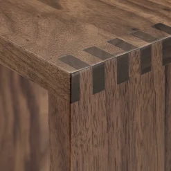 Kleinmöbel|Schränke & Regale * wb form Ulmer Hocker Nussbaumholz
