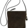 Umhänge- & Handtaschen|Handtaschen * Ackermann Taschenmanufaktur Umhängetasche Hirschleder, braun