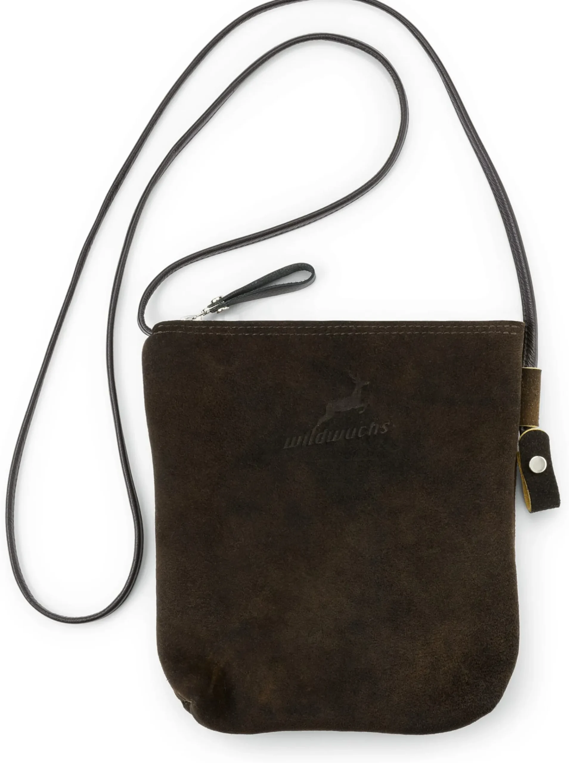 Umhänge- & Handtaschen|Handtaschen * Ackermann Taschenmanufaktur Umhängetasche Hirschleder, braun
