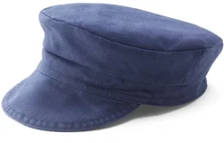 Hüte|Kappen * Vetra Unisex-Baumwollkappe Dunkelblau