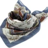 Schals & Tücher|Schals & Tücher * Moismont Unisex-Halstuch floral N° 796, Blau-Braun