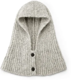 Mützen|Schals & Tücher * Les Racines du Ciel Unisex-Strickkapuze meliert, Ecru