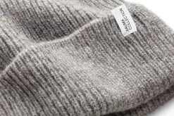 Mützen|Mützen * Rauma Ullvarefabrikk Unisex-Strickmütze Rippe Grau