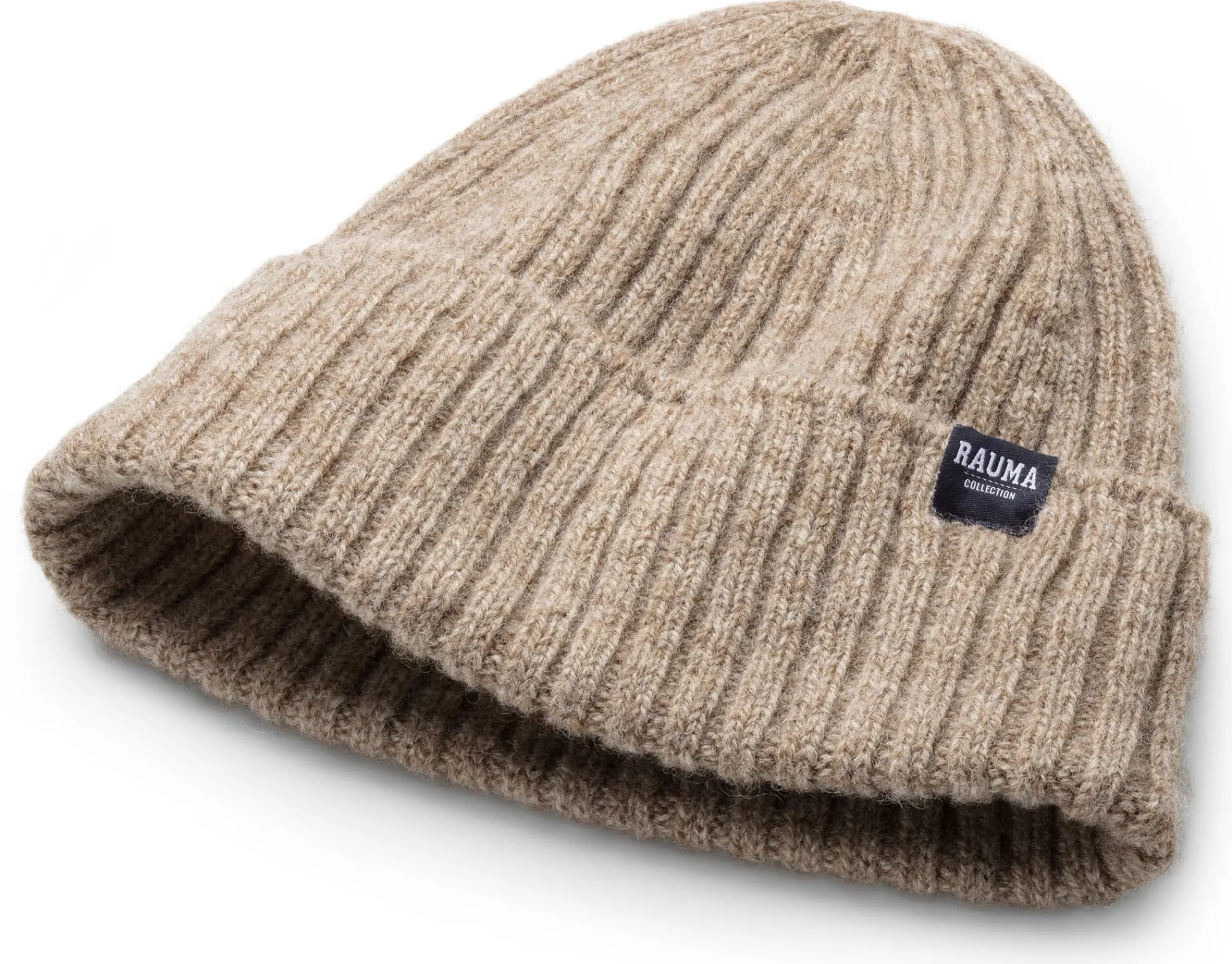 Mützen|Mützen * Rauma Ullvarefabrikk Unisex-Strickmütze Rippe