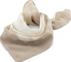 Schals & Tücher|Schals & Tücher * CARE BY ME Unisex-Tuch gemustert, Beige-Weiß