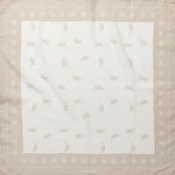 Schals & Tücher|Schals & Tücher * CARE BY ME Unisex-Tuch gemustert, Beige-Weiß