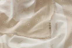 Schals & Tücher|Schals & Tücher * CARE BY ME Unisex-Tuch gemustert, Beige-Weiß