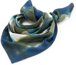 Schals & Tücher|Schals & Tücher * Moismont Unisextuch N° 822 Batik, Grün-Blau