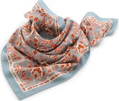 Schals & Tücher|Schals & Tücher * Moismont Unisextuch N° 764 Paisley, Hellblau