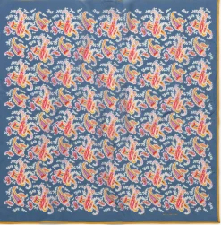 Schals & Tücher|Schals & Tücher * Moismont Unisextuch N° 763 Paisley Seide, Indigo