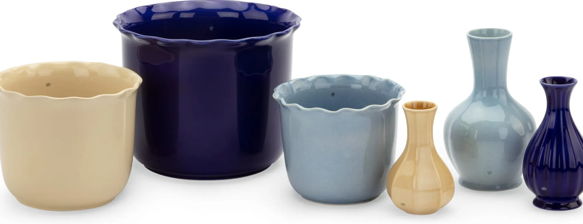 Vasen & Schalen * Royal Goedewaagen Vase Heritage kobaltblau
