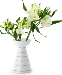 Vasen & Schalen * onomao Vase Keramik handbemalt blau