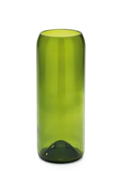 Vasen & Schalen * Q de bouteille Vase Weinflasche Smaragdgrün