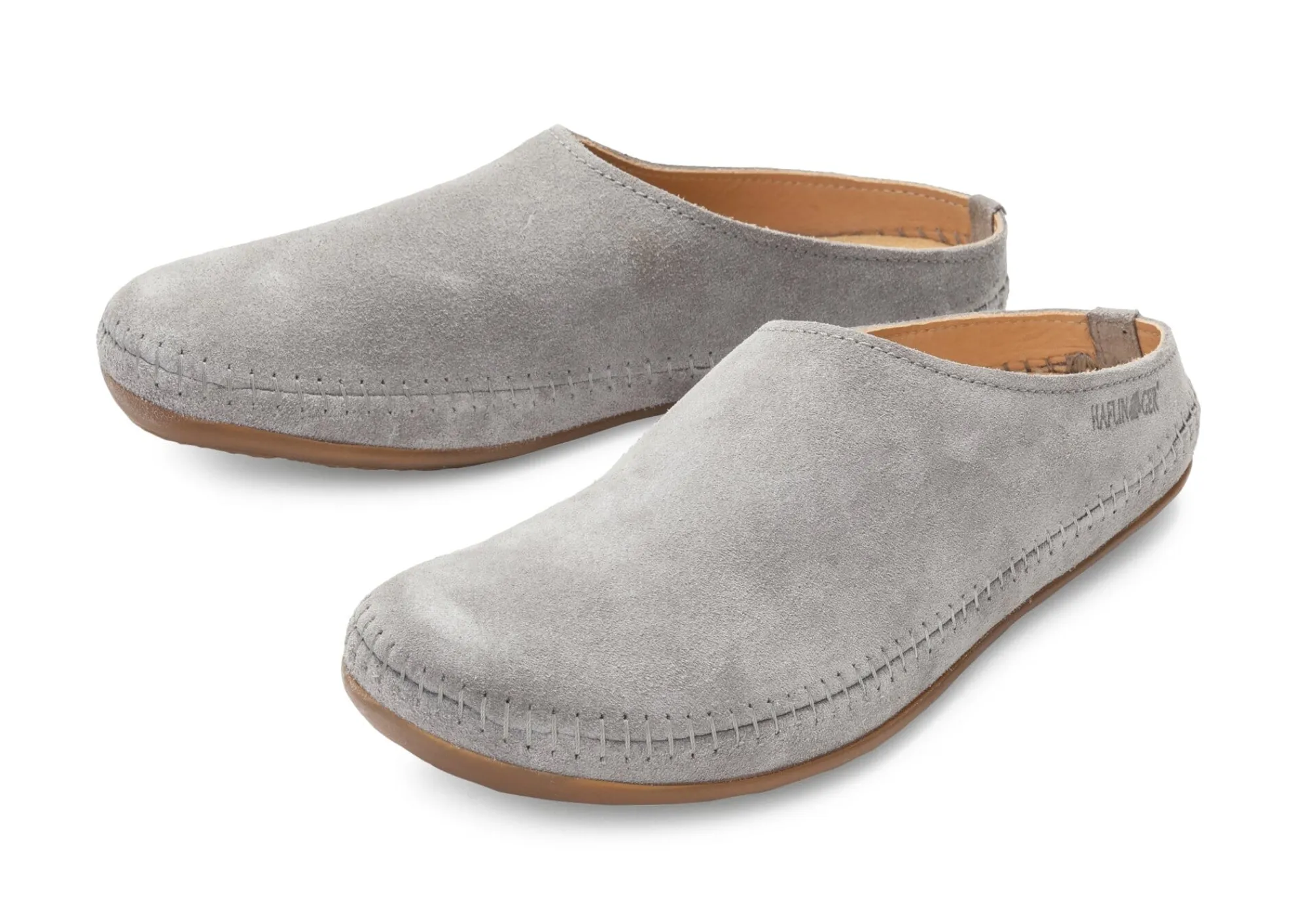 Hausschuhe|Hausschuhe * Haflinger Velourspantoffel