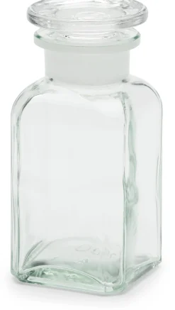 Vorratsgläser * Sklarny Moravia Vierkantflasche Glas Farblos