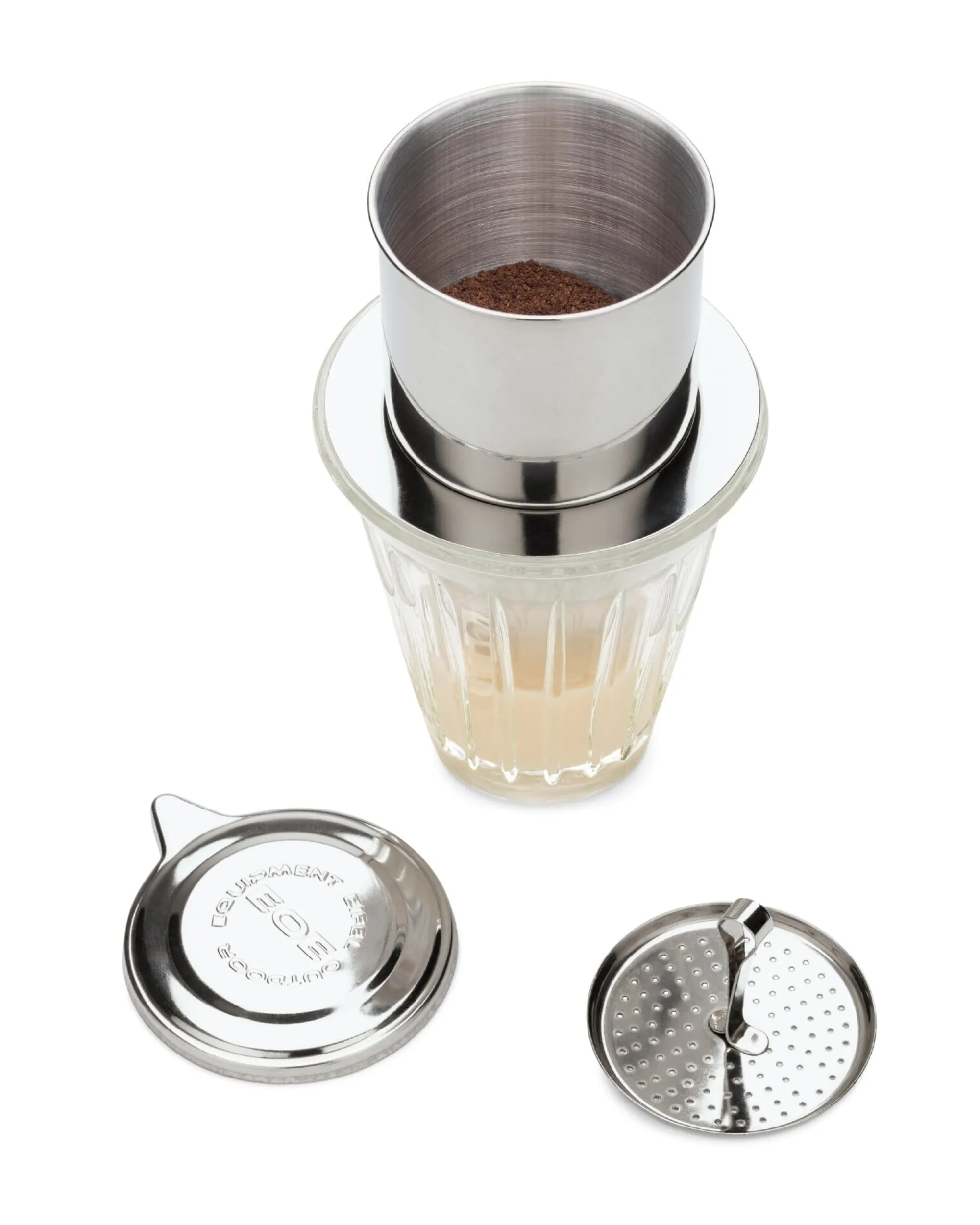 Kaffeebereiter * EOE - Eifel Outdoor Equipment Vietnamesischer Kaffeefilter Edelstahl