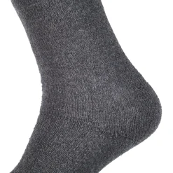 Strümpfe & Socken|Socken * Veith Allgäuer Bergstrumpf Vollplüschsocke Anthrazit