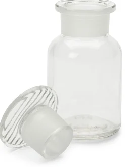 Vorratsgläser * Sklarny Moravia Vorratsflasche mit Glasstopfen Farblos