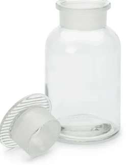 Vorratsgläser|Vorratshaltung * Sklarny Moravia Vorratsflasche mit Glasstopfen Farblos