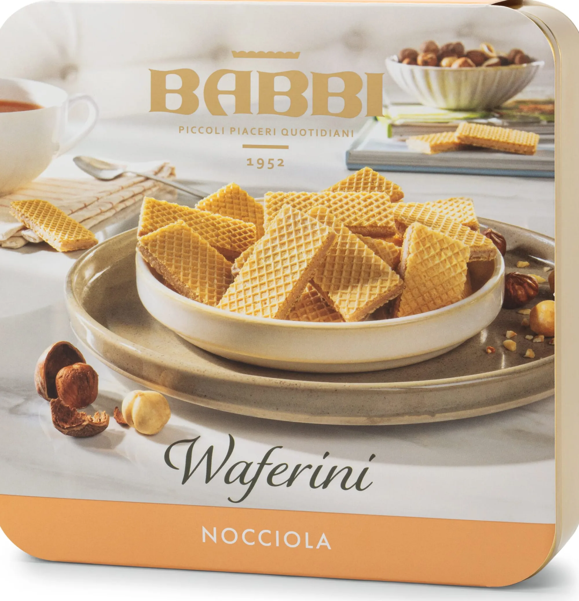 Gebäck * Babbi Waffelgebäck mit Haselnusscreme