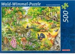 Geduldspiele|Gesellschaftsspiele * Quelle ＆ Meyer Verlag Wald Wimmel Puzzle 500 Teile