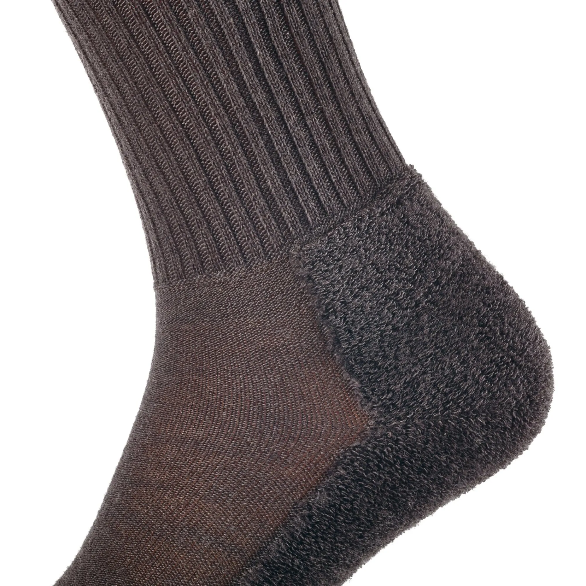 Strümpfe & Socken|Socken * Veith Allgäuer Bergstrumpf Wandersocke Dunkelbraun