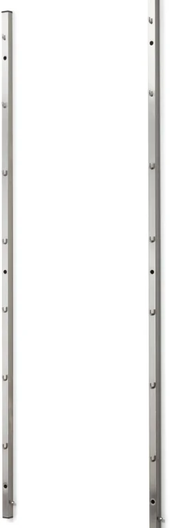 Badaccessoires|Küchenmöbel * Hupfer Wandhakenschiene zu Regalsystem Inox