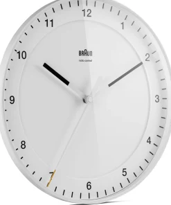Uhren * Braun Wanduhr Weiß