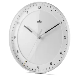 Uhren * Braun Wanduhr Weiß