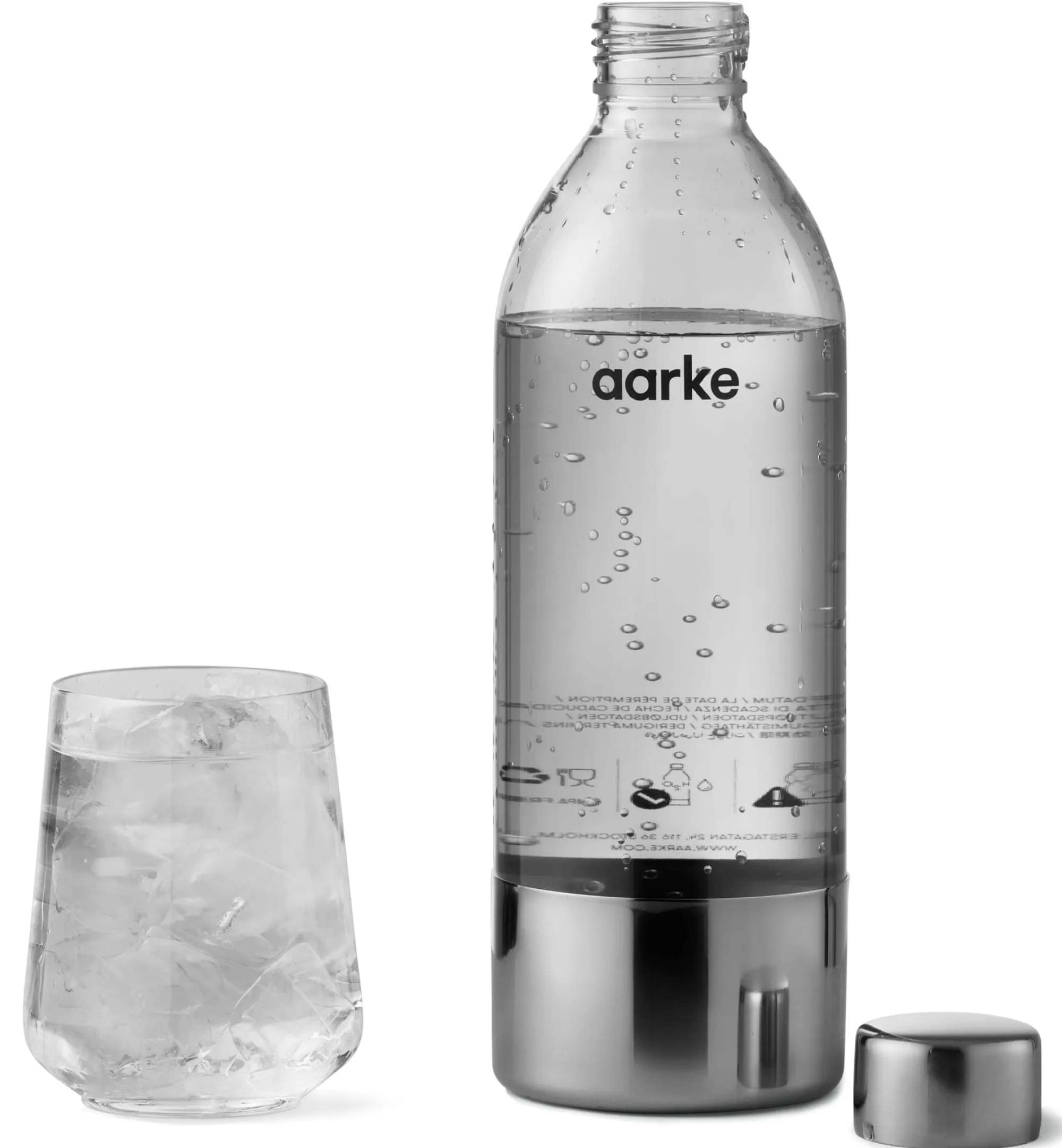 Trinkflaschen|Servierzubehör * Aarke Wasserflasche zu Wassersprudler Carbonator 3