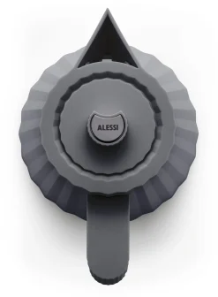 Wasserkocher & Wasserkessel * Alessi Wasserkocher Plissé Grau