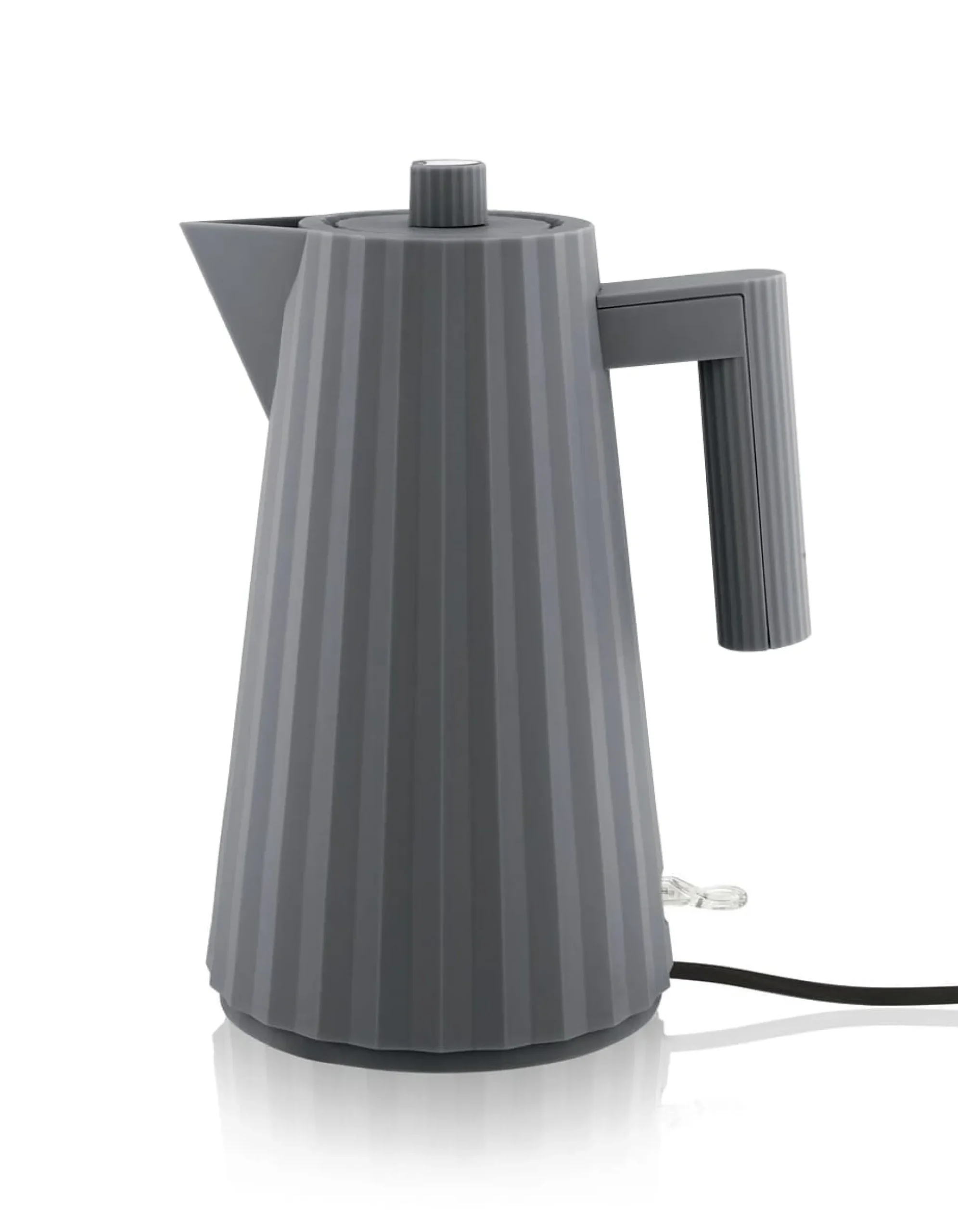 Wasserkocher & Wasserkessel * Alessi Wasserkocher Plissé Grau