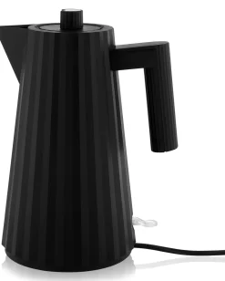 Wasserkocher & Wasserkessel * Alessi Wasserkocher Plissé Schwarz