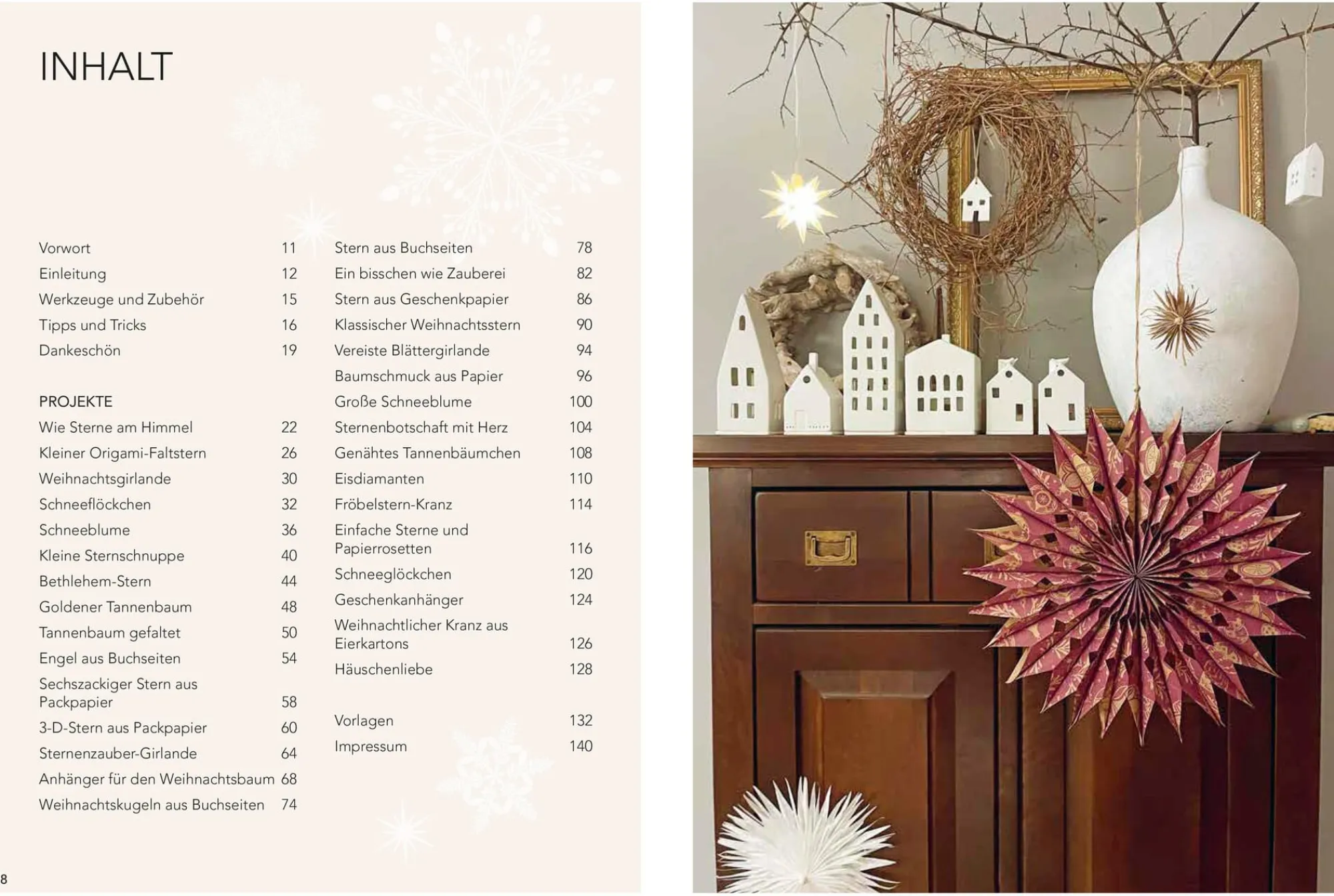 Ratgeber|Schreiben & Basteln * Christophorus (Verlag) Weihnachtliche Papierdeko
