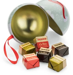 Pralinen * Babbi Weihnachtskugel Cubon (mit Schokoladenpralinen)
