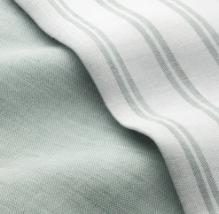 Bettwaren & Bettwäsche * elegante Wendekopfkissenbezug Halbleinen