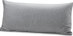 Bettwaren & Bettwäsche * elegante Wendekopfkissenbezug Sommerflanell Grau