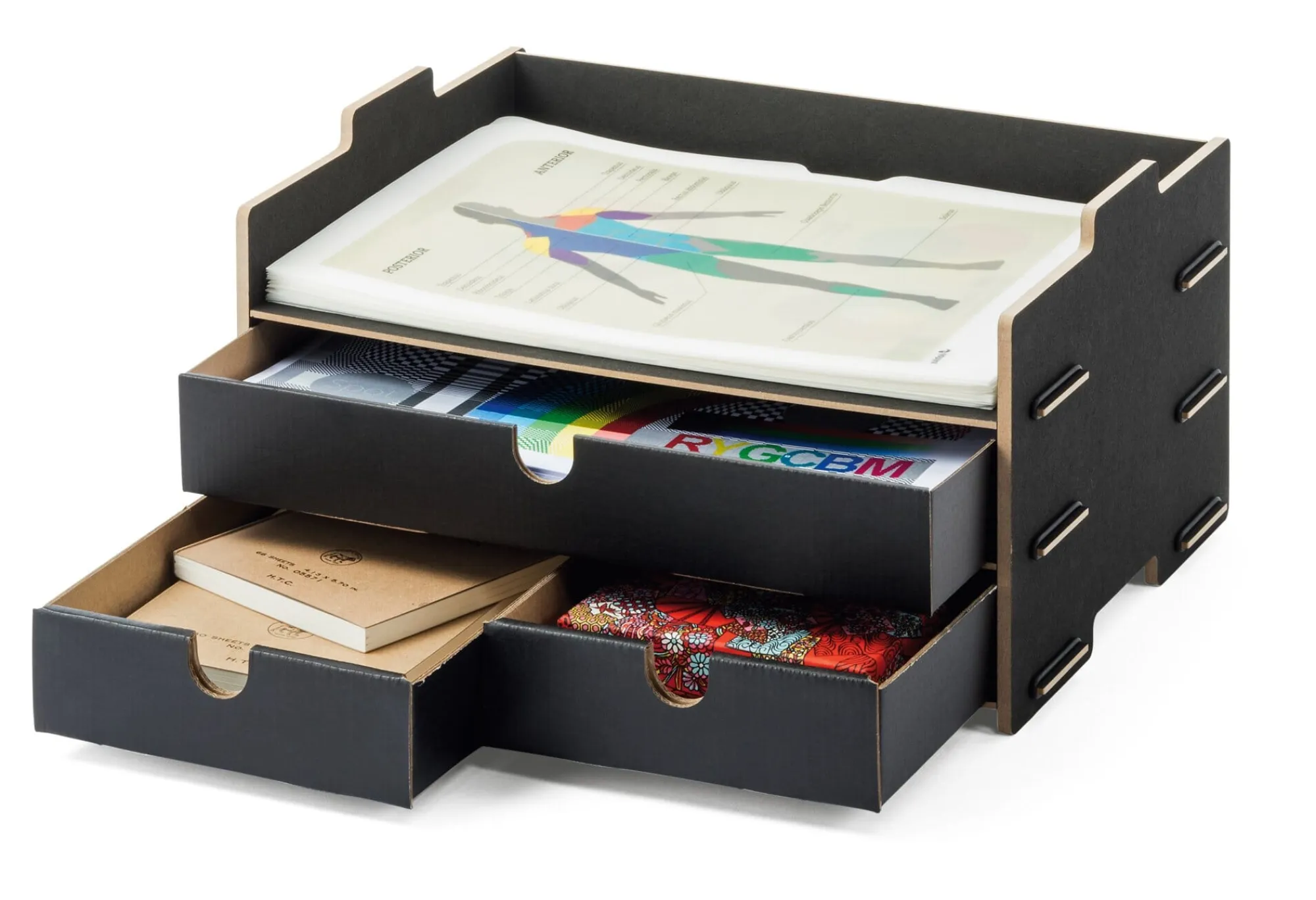 Archivboxen * Manufactum Werkhaus Schubladenbox dreifach