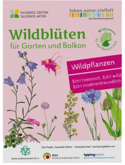 Blumensamen * Tausende Gärten – Tausende Arten Wildblumen für Balkon und Garten gebietsheimisch